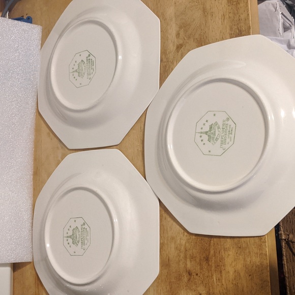 Independence Ironstone by Interpace NKT Japan Yellow Design Octagonal Dishes 17 - Picture 8 of 16